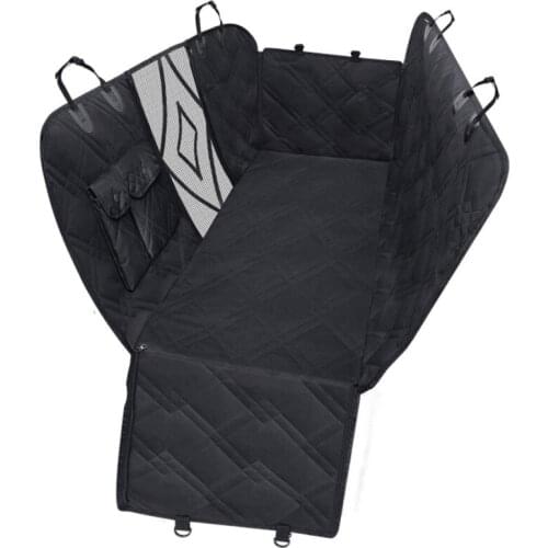 Dog Car Seat Cover Waterproof Pet supplies Dog Travel Mat Mesh Dog Carrier Car Hammock Cushion Protector With Zipper and Pocket