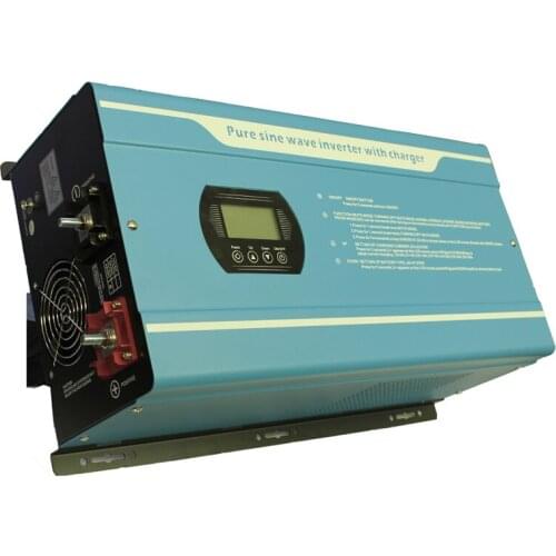 Pure Sine Inverter 2KW 12VDC 24VDC 48VDC DC TO AC off-grid double-MCU LCD Solar Energy Sine Wave Inverter split phase inverter