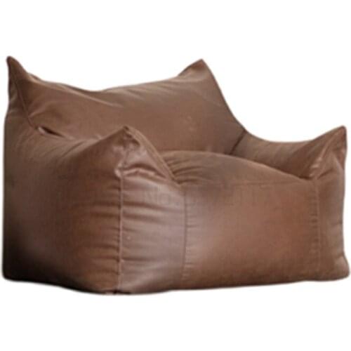 Retro lazy sofa single bean bag tatami Nordic living room leisure sofa chair back recliner