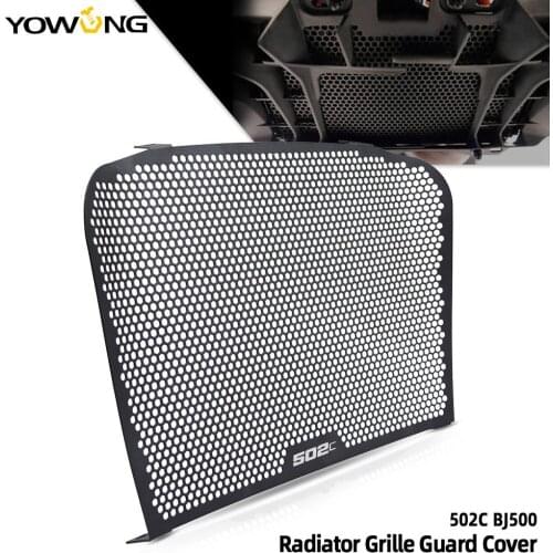 Motorcycle Accessories CNC Aluminum For Benelli 502C 502 C 2018 2019 Radiator Guard Protector Grille Grill Cover Water tank 502C
