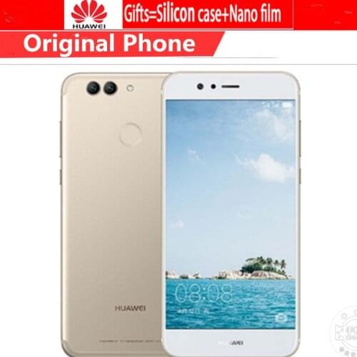 Global ROM Huawei Nova 2 Plus 4GB RAM 128GB ROM 5.5 inch Android 7.0 Smartphone Kirin 659 Octa Core 20.0MP Fingerprint