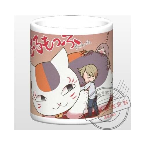 New Natsume Yuujinchou Ceramic Coffee Mug White Color Or Color Changed Cup Type 1