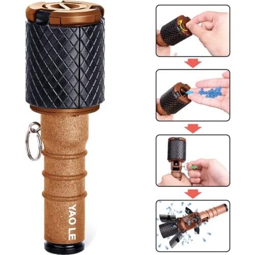 New Water Bomb Mine Boy Sound And Light Grenade COS Performance Prop Model CS Eat Chicken Water Bomb Mine Grenade Burst Toy Gun