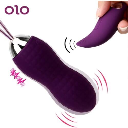 OLO 2Pcs/Set Vibrator Vaginal Trainers Remote Vibrator Kegel Ball Female Masturbation Sex Toys for Women Clitoral Stimulation