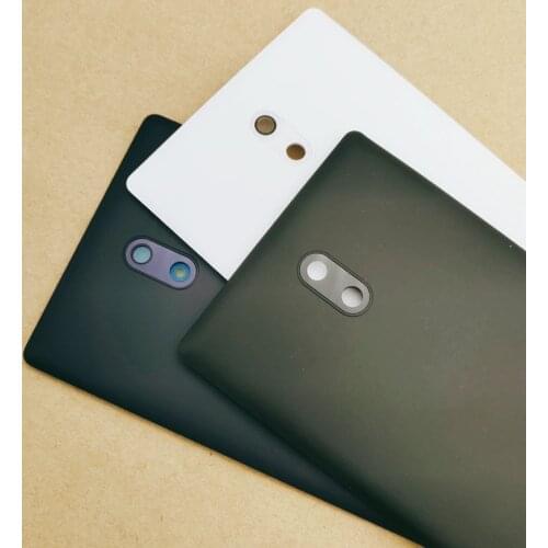 Original For Nokia 3 Battery Cover TA-1032 Back Door Cover Housing Case Replacement Repair Parts