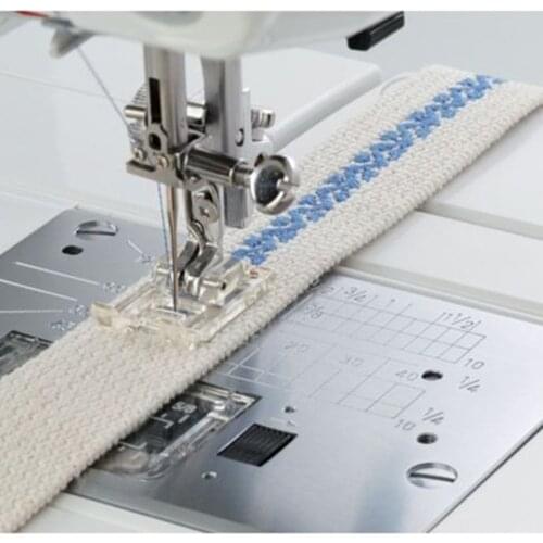 Snap On Satin Stitch Foot For Janome With 9mm Stitch Width Sewing Machines 859806011