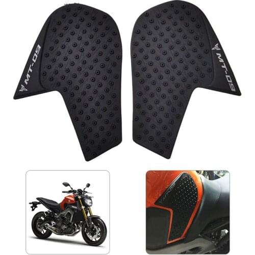 Motor Traction Pad Side Gas Knee Protector Anti Slip Fit For Yamaha MT09 MT-09 2014 2015 2016 2017
