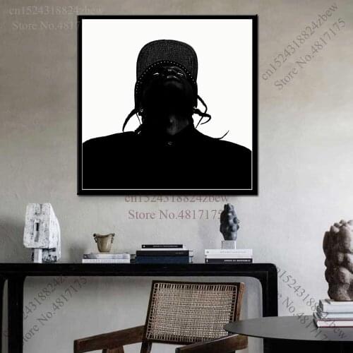 Pusha T Poster Rapper Singer Music Album My Name Is My Name Daytona Canvas Painting Wall Art Posters and Prints Home Decor
