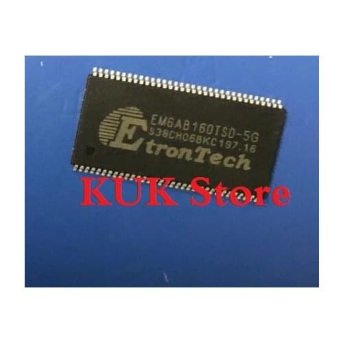 Real 100% Original NEW EM6AB160TSD-5G TSOP66 50PCS/LOT