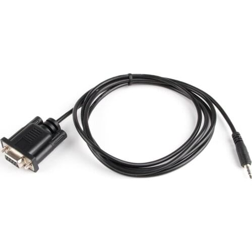 RS232 DB9 Female to Stereo 2.5mm Plug Male Jack Cable for 2820 Radio Intephone & Gluco Meter Cable 150cm