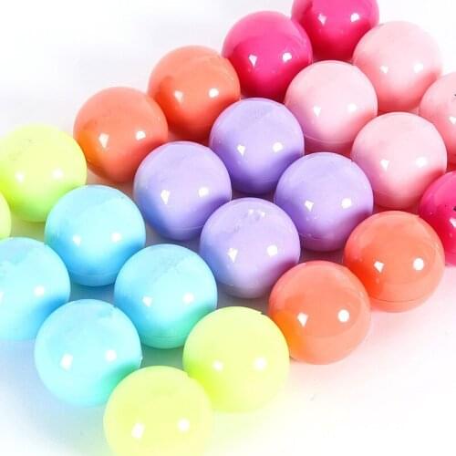 Lip Gross Enhancer 6 color Natural Plant Organic Sphere Pomade Coc Cola Ball Lipstick Embellish Lip Balm,Chapstick Makeups
