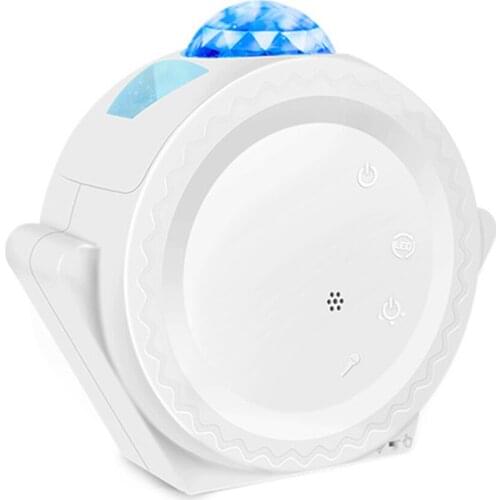 Starry Sky LED Moon Star Projector Light Children Kids Home Bedroom Night Lamp Sleeping Light Bedroom Bedside Table Lamp