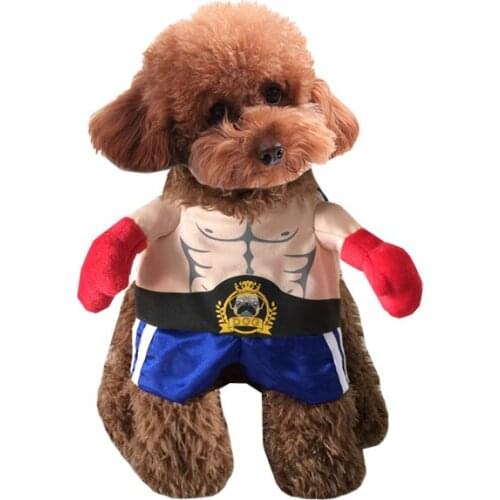 Funny Pet Product King Boxer Style Dogs Cos Coat Free Shiping By CPAM Dogs Clothing