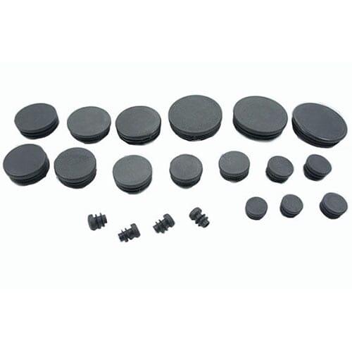 12,14,16 19,22,25,28,30,32,35,38,40 42 45 48 50 58 60mm Round table insert end blank Pipe feet table lag pad cap plug,furniture