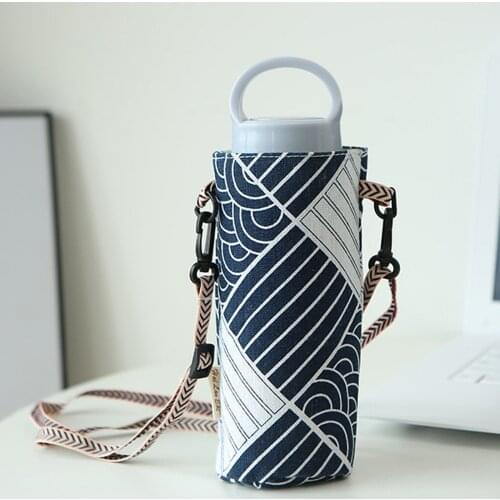 Water Cup Protective Case Shoulder Oblique Insulation Bags Baby Bottle Warmer Milk Tea Drinking Cup Bottle Holder Protective Bag