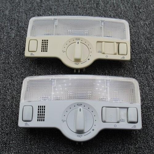 1J0959613G For VW Passat B5 Golf 4 Jetta MK4 Bora Gray Beige Dome Light and Sunroof Switch Skylight Knob Reading Lamp 1J0947105