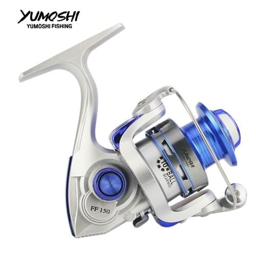 5.2:1 High Speed Fishing reel Metal Coil Poket Small Wheel Mini Palm Size Spinning Fishing Reels spinning wheel PESCA FEEDER FF