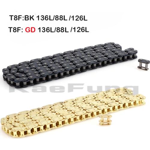 Motorcycle T8F 108L 116L 118L 120L 126L 136L ChainMini Moto ATV Quad Dirt Pit Pocket Bike Cross 2 stroke 47cc 49cc engine Parts