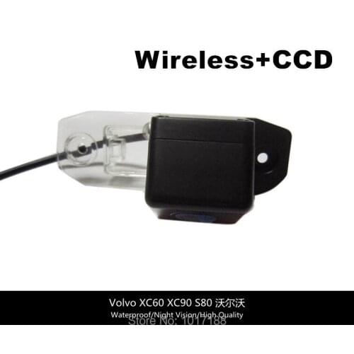 HD!! WIFI camera Wireless Car Rear View Camera CCD Chip For Volvo XC60 XC90 S80