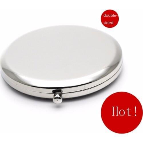 HOT! Personalized compact mirrors bridesmaid gift free custom engraving pocket magnifying mirror 15PCS/LOT #18305-1