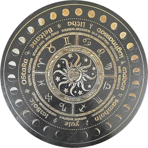 Pendulum Board Wooden Divination Board Metaphysical Dowsing Board