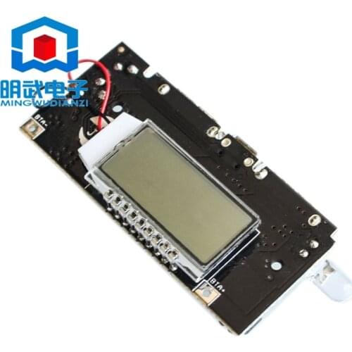 Dual USB 18650 Battery Charger PCB Power Module 5V 1A 2.1A Mobile Power Bank Accessories For Phone DIY LED LCD Module Board