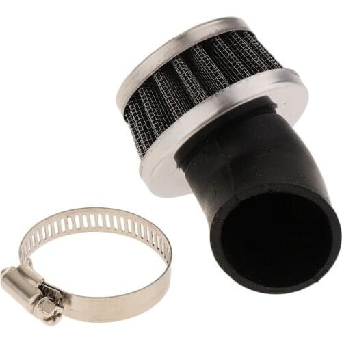 Black Air Filter Cleaner for 50cc 70cc 90cc 110cc Dirt Bike ATV Go Kart 4-Wheeler QUAD, 35mm