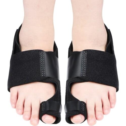 Toes Separator Splint Correction Pedicure Orthotics Foot Care Soft Bunion Corrector 2Pcs/set Hallux Valgus
