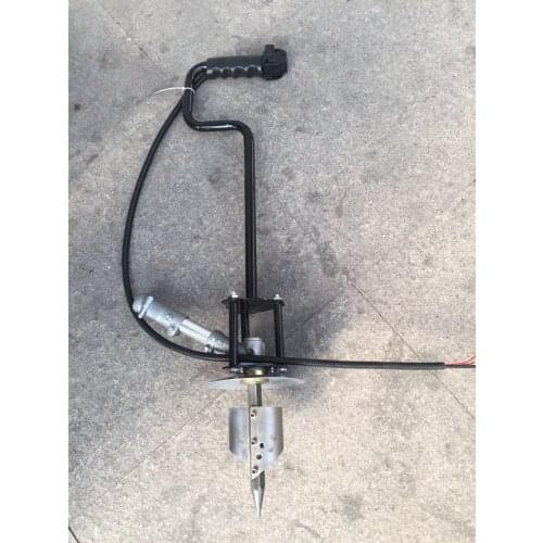 Portable tobacco cultivation tobacco drilling bit head drilling ground tool earth auger for planting