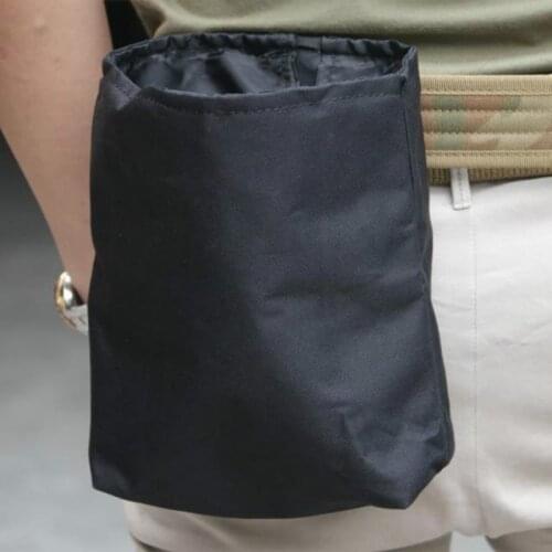 Molle System Hunting Tactical Magazine Dump Drop Pouches Recycle Waist Pack Magazine Ammo Bags Airsoft Military Accessories Bag