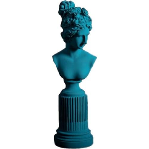 Resin Freya Goddess Statuettes Living Room Home Art Sculpture Study Room Window Creative Portrait Decoration Gifts