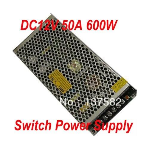 LED Strip light Display 600W 12V 30A Switch Switching Power Supply Adapter Driver free shipping