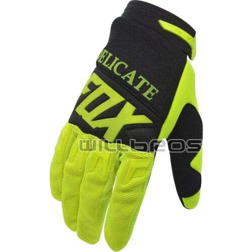 Delicate Fox MX Gloves Enduro MTB Motocross ATV Racing Mountain Dirtbike Off Road Race Gloves
