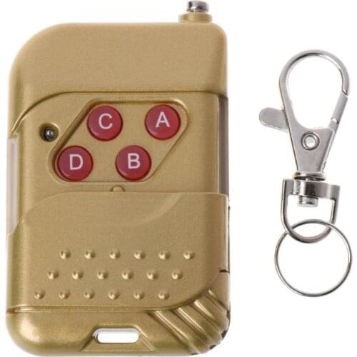 Universal Wireless 315/433Mhz Remote Control Copy Code Remote 4 Channel Electric Cloning Gate Garage Door Auto Keychain Controll