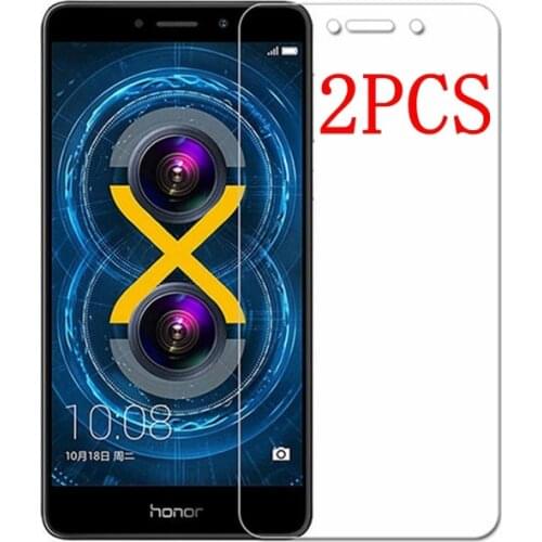 2PCS Tempered Glass For Huawei Honor 6X Screen Protector Thoughed protective film For Huawei Honor 6X glass