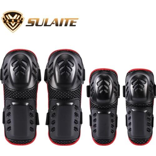 Motorcycle Motocross Protection Motorbike Knee & Elbows Pads Protector Guards Moto Skiing Skating Protective Gear kneepas