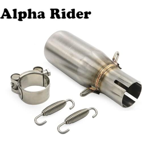 09-16 For Piaggio BEVERLY 300 Motorcycle Slip on Exhaust Muffler Middle Pipe BEVERLY300 2009 2010 2011 2012 2013 2014 2015 2016