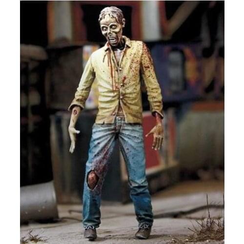 1/35 soldier Walking Man Zombie Fictional Undead Resin figure Model kits Miniature gk Unassembly Unpainted