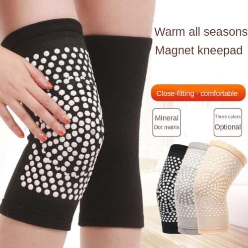 2PCS Self Heating Support Knee Pad Knee Brace Warm for Arthritis Joint Pain Relief Injury Recovery Belt Knee Massager Leg Warmer
