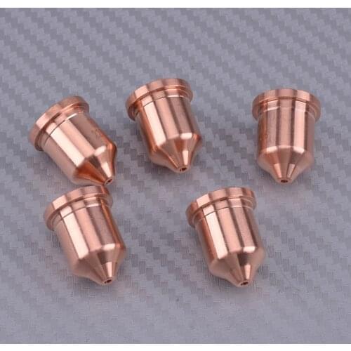 220816 5pcs 85A Plasma Cutter Electrodes Torch Nozzle Tips Consumable 1.6x2cm Fit For MAX85