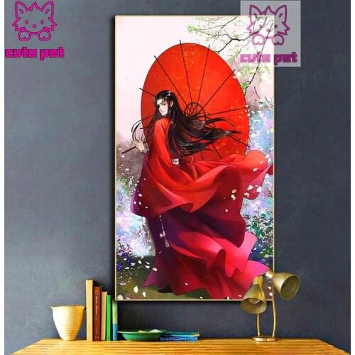 Cute pet DIY diamond painting Classical man red Diamond Embroidery gift Square Diamond Round Diamond full diamond Mosaic puzzle