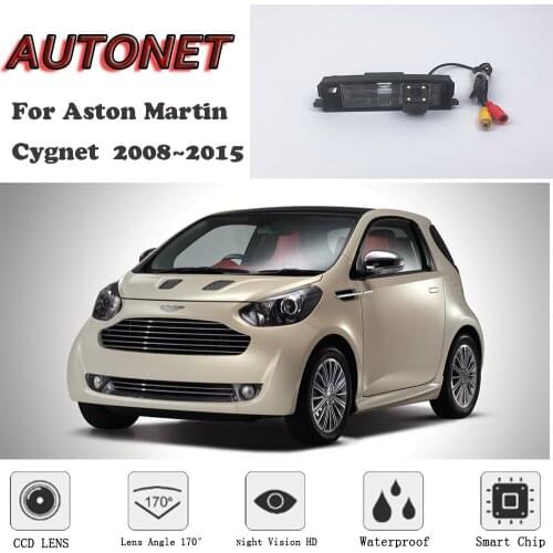 AUTONET Backup Rear View camera For Aston Martin Cygnet 2008 2009 2010 2011 2012 2013 2014 Night Vision license plate camera