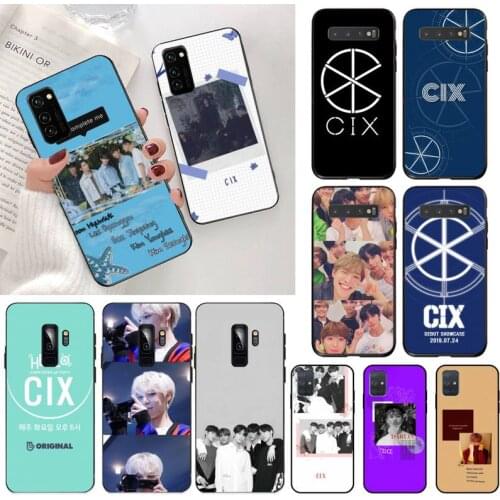 CUTEWANAN cix hello Coque Shell Phone Case for Samsung S20 plus Ultra S6 S7 edge S8 S9 plus S10 5G lite 2020
