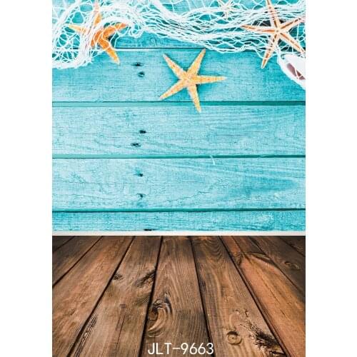 Wooden Floor Fishing House Photography Backgrounds Backdrops Vinyl Summer Vocation Photoshoot Backgrounds for Photo Studio