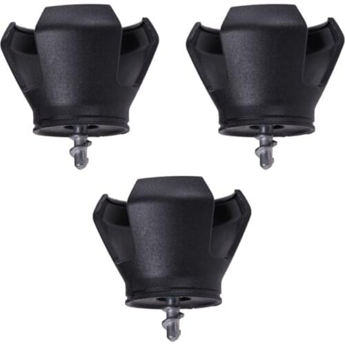 3pcs Golf Ball Pick Up Retriever Grabber Claw Sucker Screw-on Putters Picker Golf Ball Picking Grabbing Claw Sucking Tool