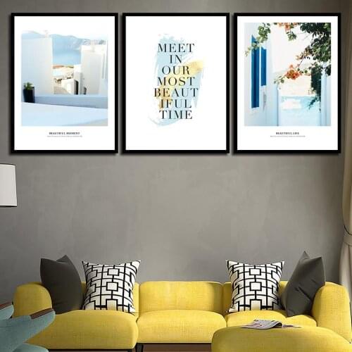 Beauty Life Wonderful Landscape Flowers Home Decor No Frame Painting Simple Poster On Canvas Painting Wall Art For Living Room