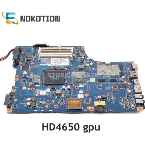NOKOTION FOR Toshiba Satellite L500 L505 Laptop Motherboard 15.6 inch K000092530 NSWAA LA-5322P HM55 HD4650 GPU DDR3 full test