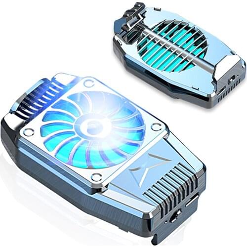 Mobile Phone Portable Radiator Smartphone Cooling Radiators Peripherals USB Cold Wind 5V for Phone Tablet Game Plug and Play