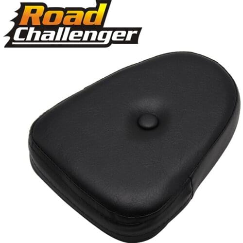 Motorcycle Sissy Bar Pad Black Backrest Cushion Pad Motorbike Seat Cover Pad For Harley