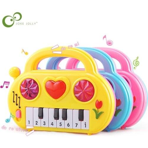 Musical Instrument Toy Baby Kids Cartoon Piano Developmental Music Educational Toys For Children Christmas New Year Gift GYH